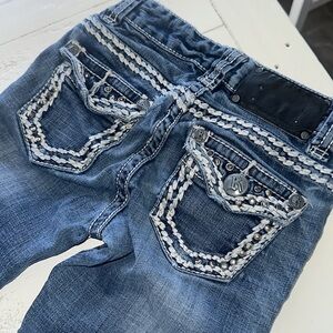 Rock & Roll cowgirl bling western jeans size 7 girls 🕰️